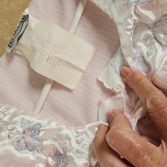 Vintage 2-pc Komar soft pajama set; Size  Lg/ 16/18 - Picture 8 of 9